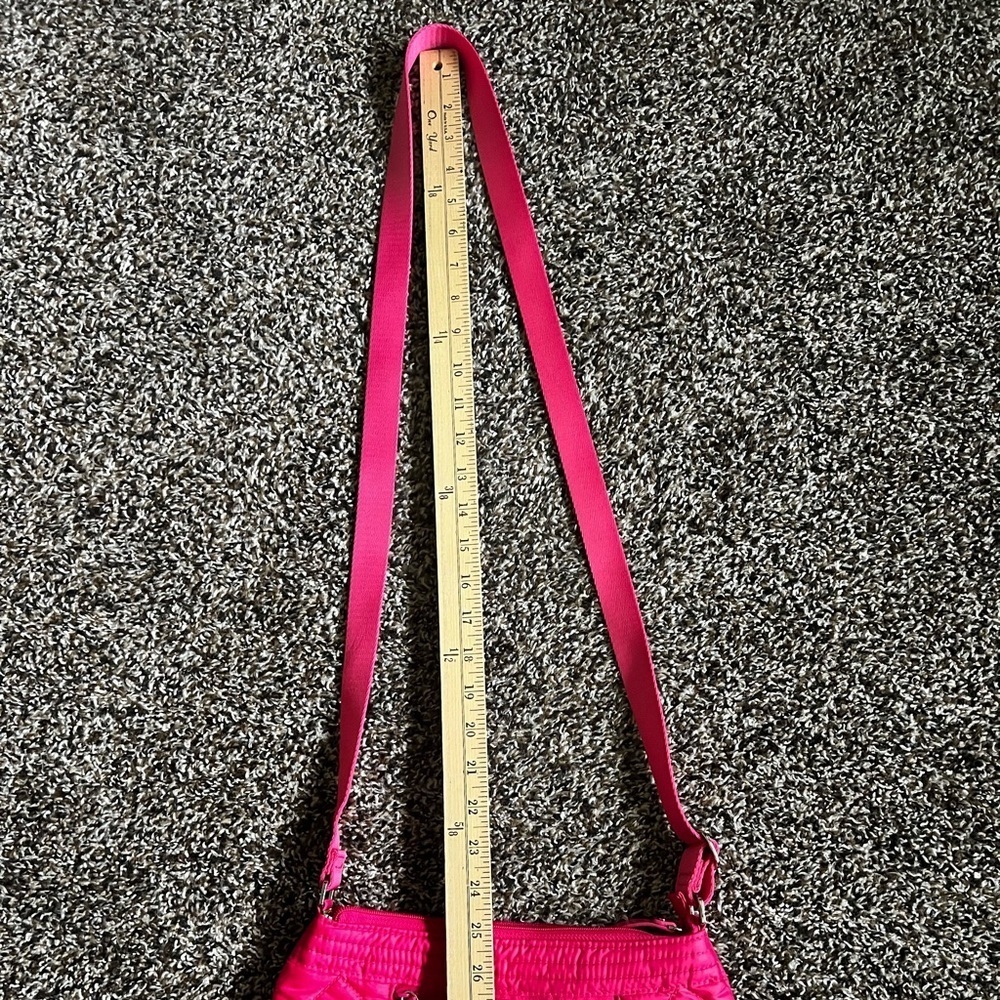 Vera Bradley Pink Quilted Crossbody Bag - Picture 7 of 7